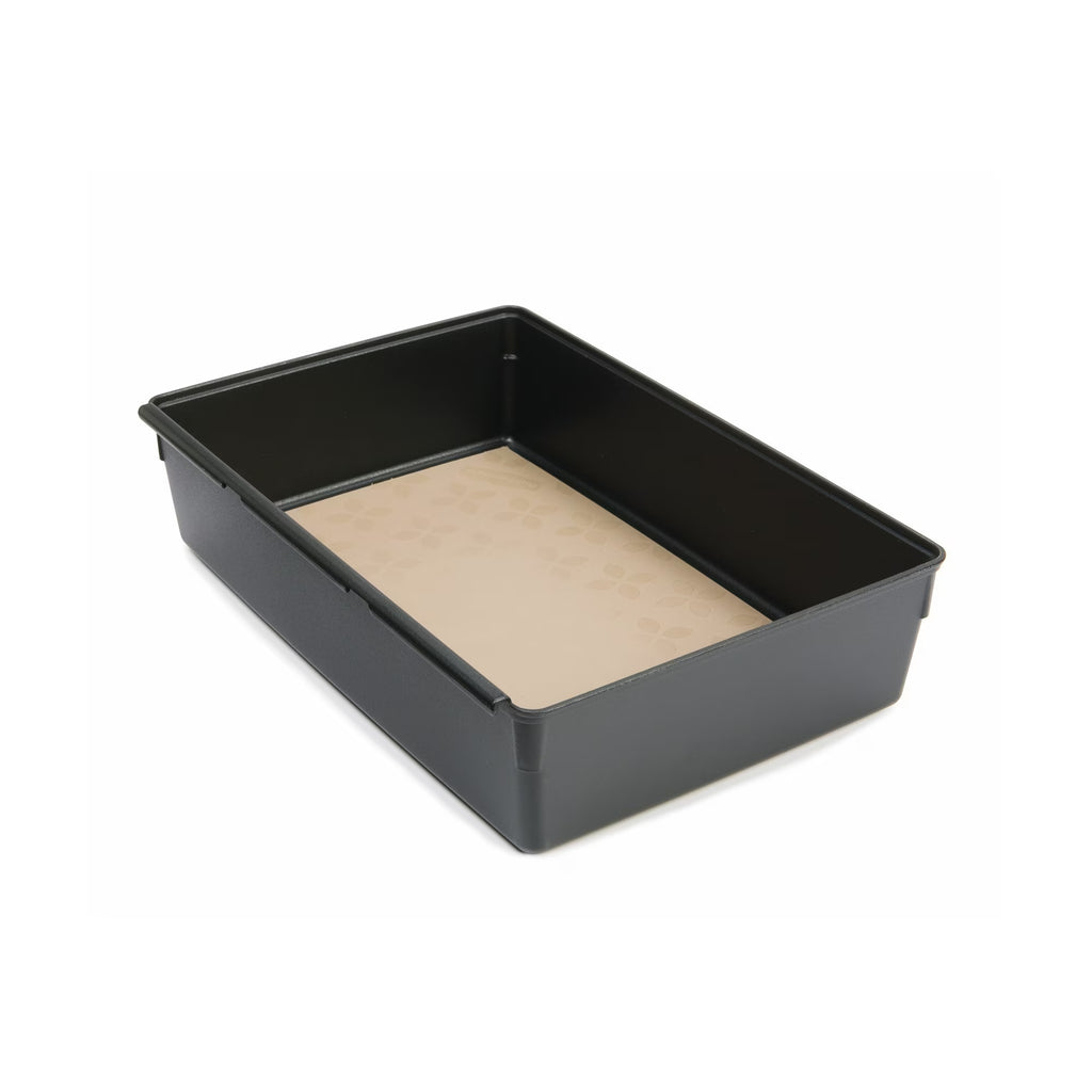 6x 9 Black & Gray No-Slip Interlocking Drawer Organizer D885