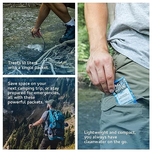 Portable Water Purifier Packets I60558
