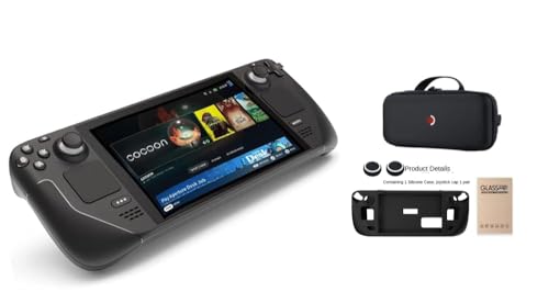 2TB Steam Deck OLED Handheld Gaming Console with Carrying Case I7450