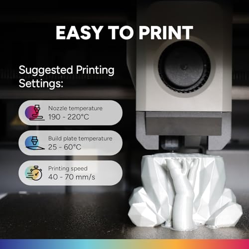 Black PLA Plus Filament 1.75mm 1kg V253841