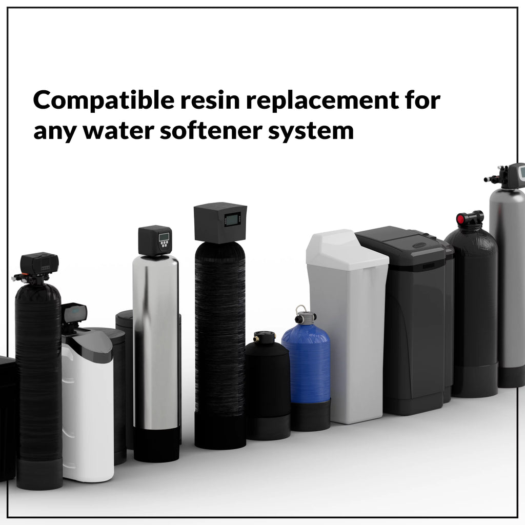 1/2 CuFt Cation Water Softener Resin Media D736