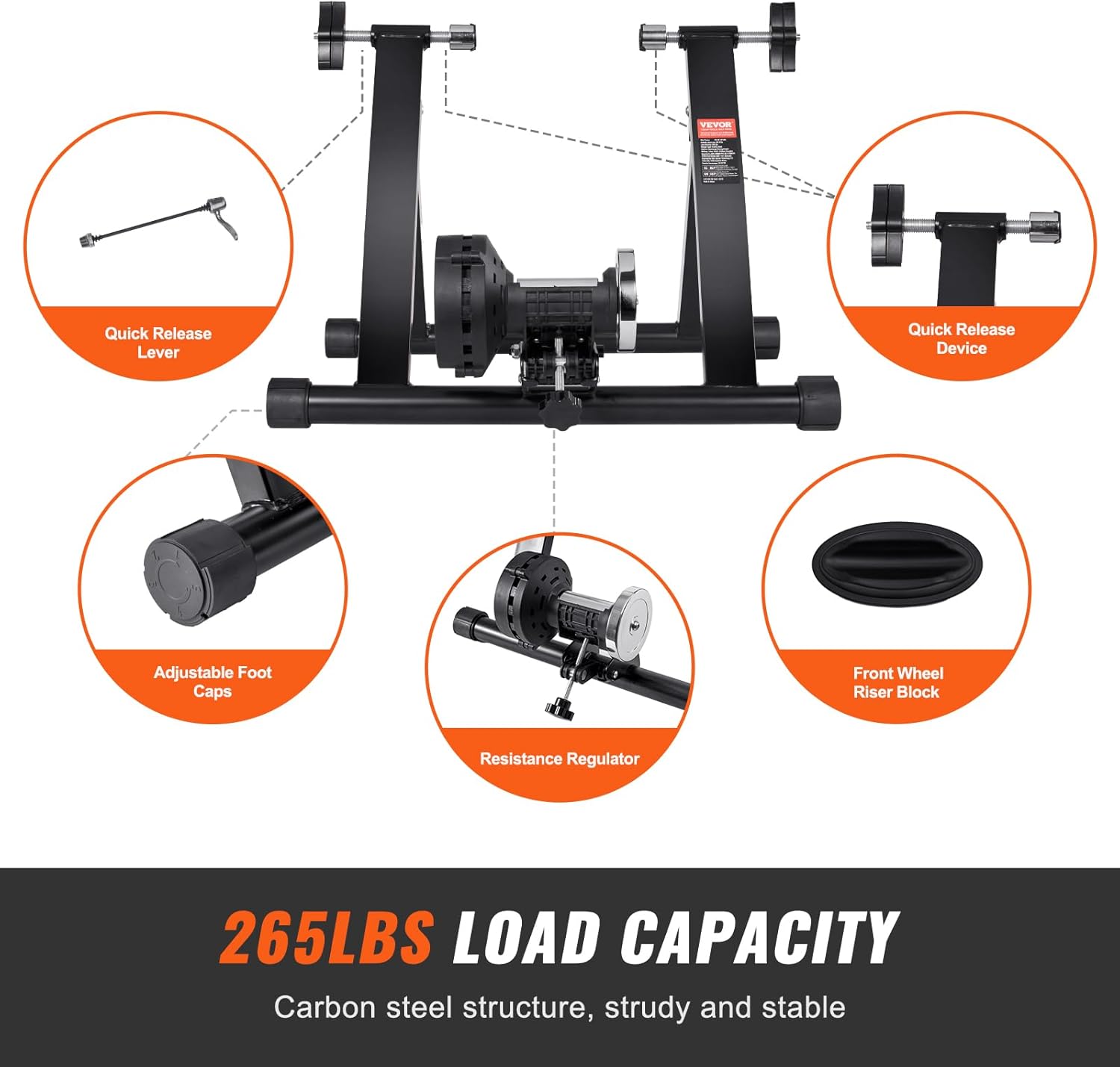 Magnetic Bike Trainer Stand for 26"-29" Wheels M757572