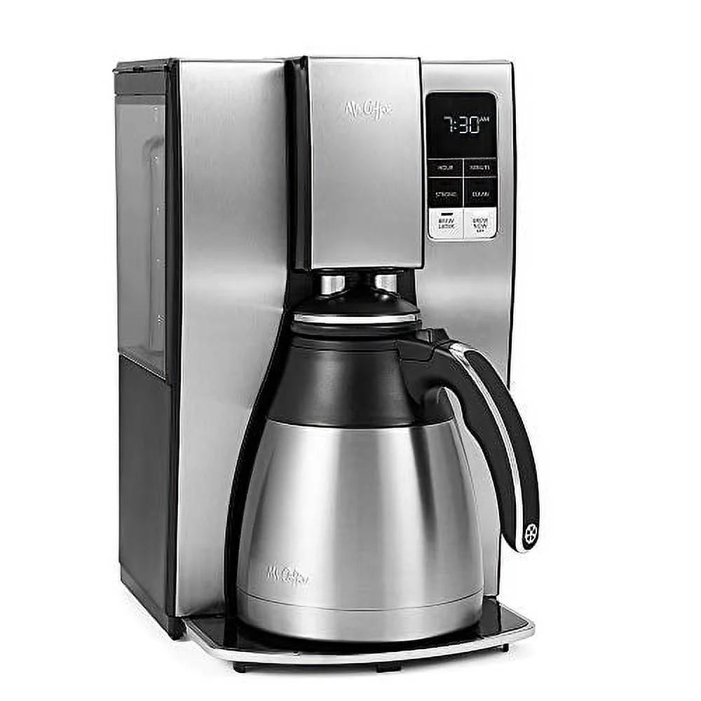 10 Cup Thermal Programmable Coffeemaker, Stainless Steel T587061