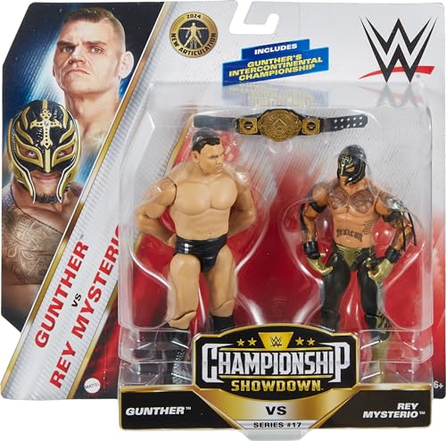 WWE Championship Showdown Rey Mysterio vs Gunther 2-Pack G7558