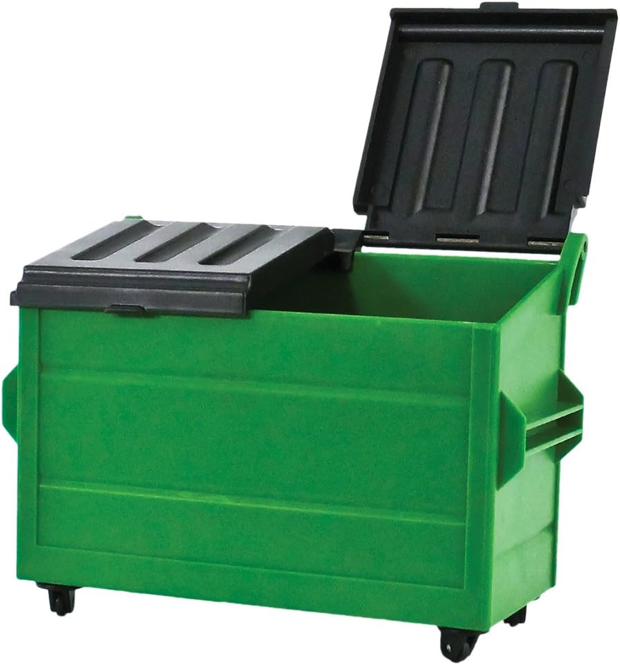 Green Plastic Toy Dumpster S982914