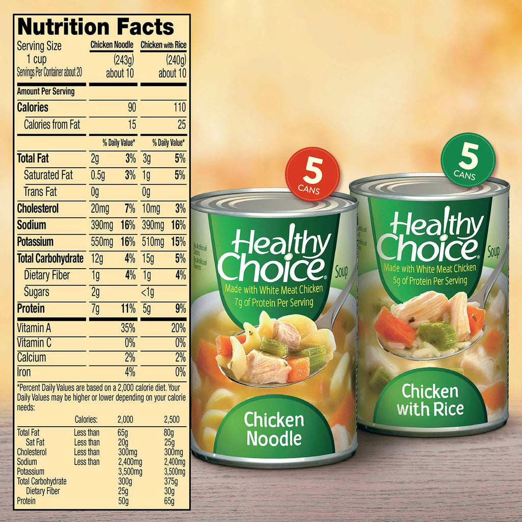 10 pk. 15 oz. Soup Variety Pack U80751