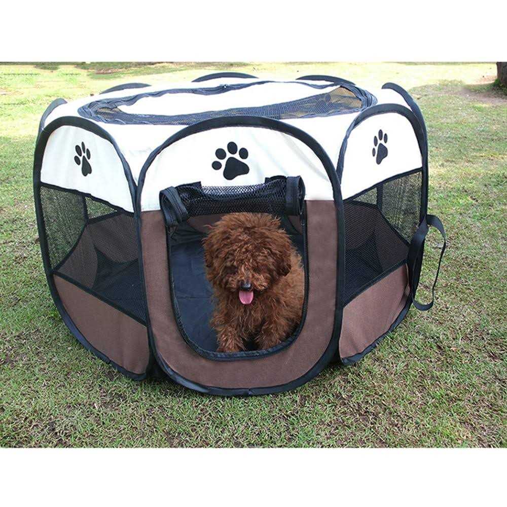Portable Pet Playpen Foldable Dog Kennel A858638