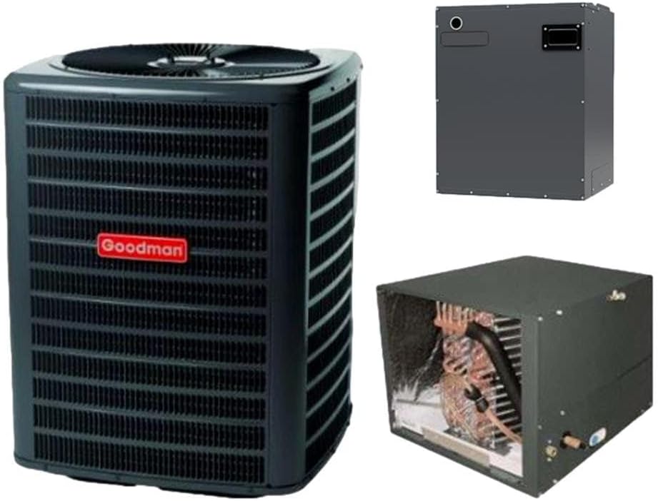 2 TON 14.5 SEER2 Horizontal AC Only system with blower and coil A5803