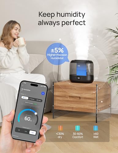 4L Cool Mist Ultrasonic Humidifier B348659