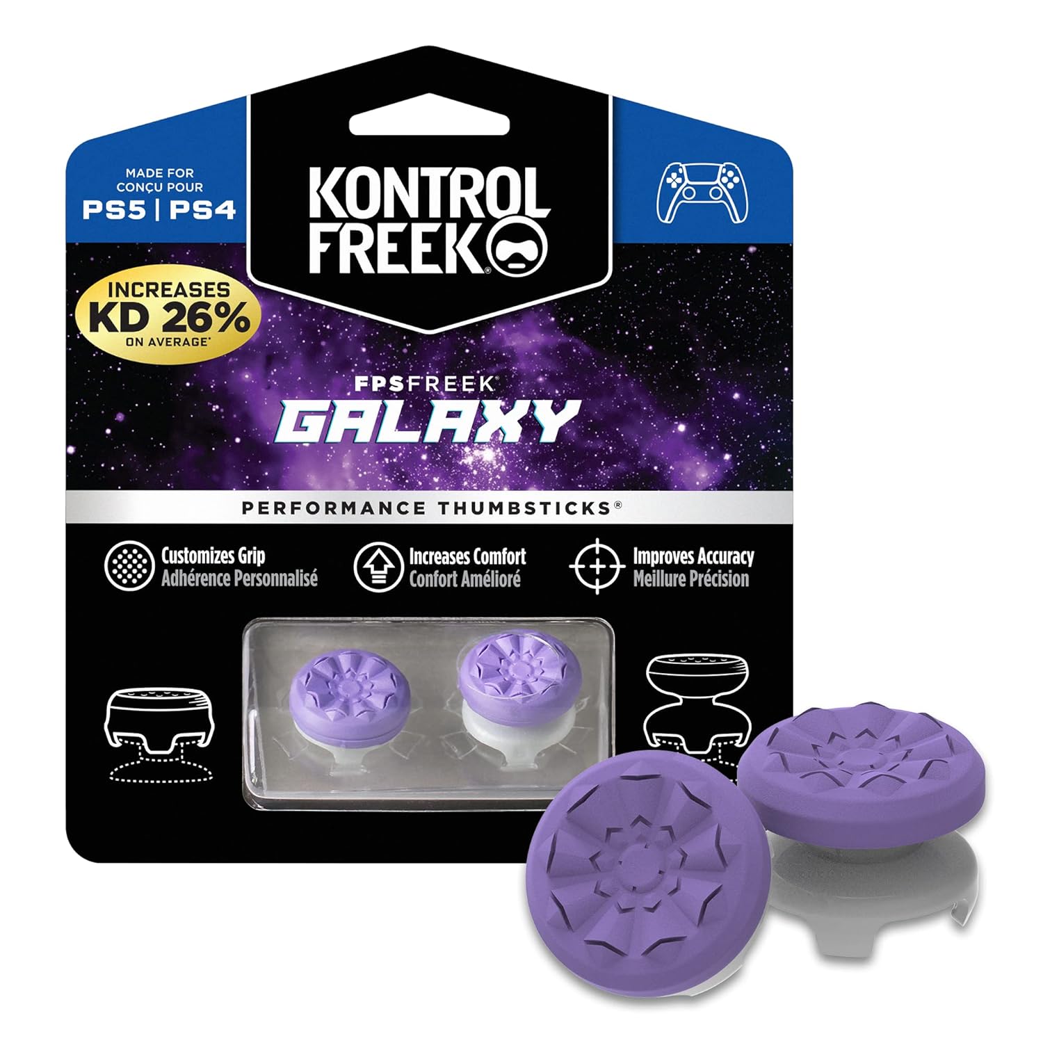 Purple Performance Thumbsticks J260