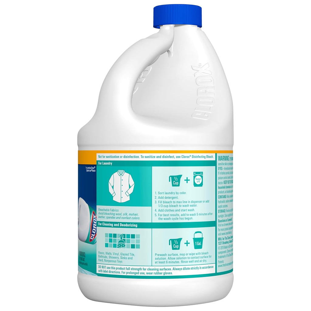 Concentrated Bleach, Clean Linen, 77 Ounce Bottle X4522