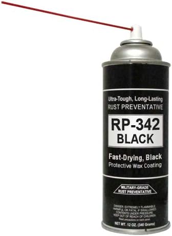 Black Rust Preventive Spray Pack of 2 W665