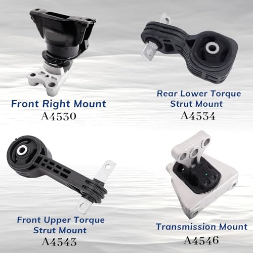 Set of 6 Engine Motor and Transmission Mount Kit V91453