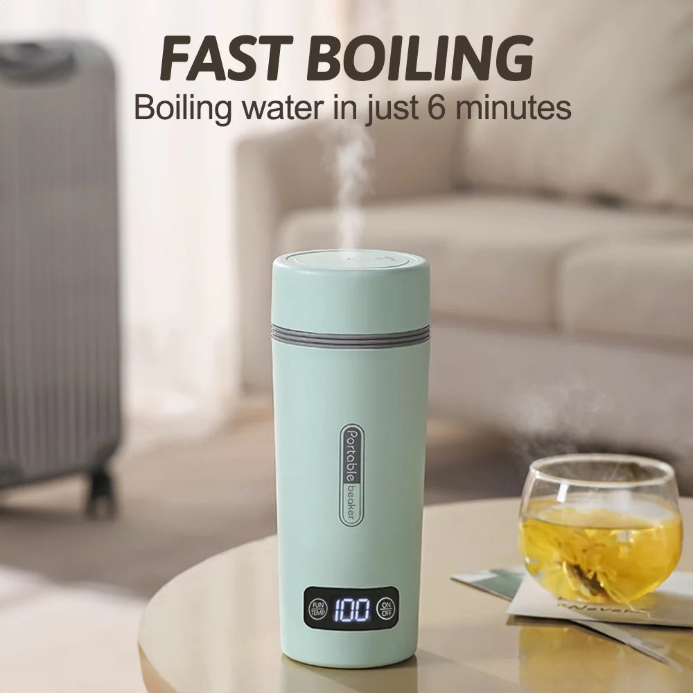 Stainless Steel Portable Electric Kettle, 350ml O86959