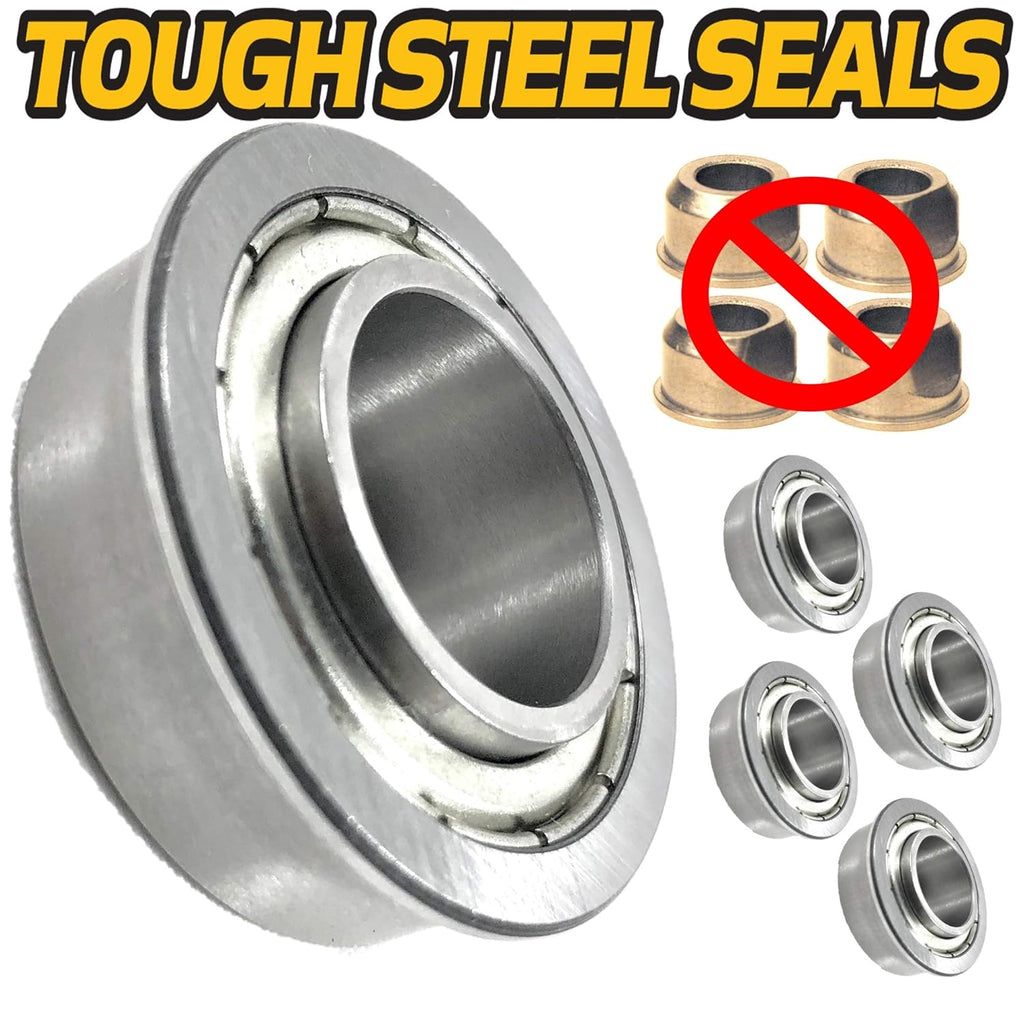 2 Kits Stainless Steel Front Wheel Axle & Bearing Conversion Q922287