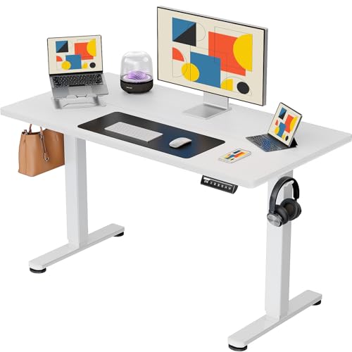 48 x 24 Inches Height Adjustable Electric Standing Desk with Memory S40332