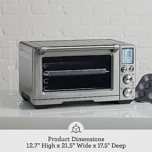 Brushed Stainless Steel Convection Oven Air Fryer H4362