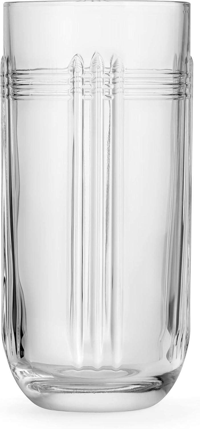 12 ounce Set of 4 Highball Drinking Glasses T119924