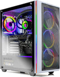 White Gaming Desktop PC with AMD Ryzen 5 5600X RTX 3070 Ti 1TB SSD 16GB DDR4 D8991