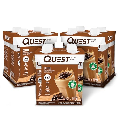 11 fl.oz 4 Count (Pack of 3) Salted Caramel Protein Shake U780