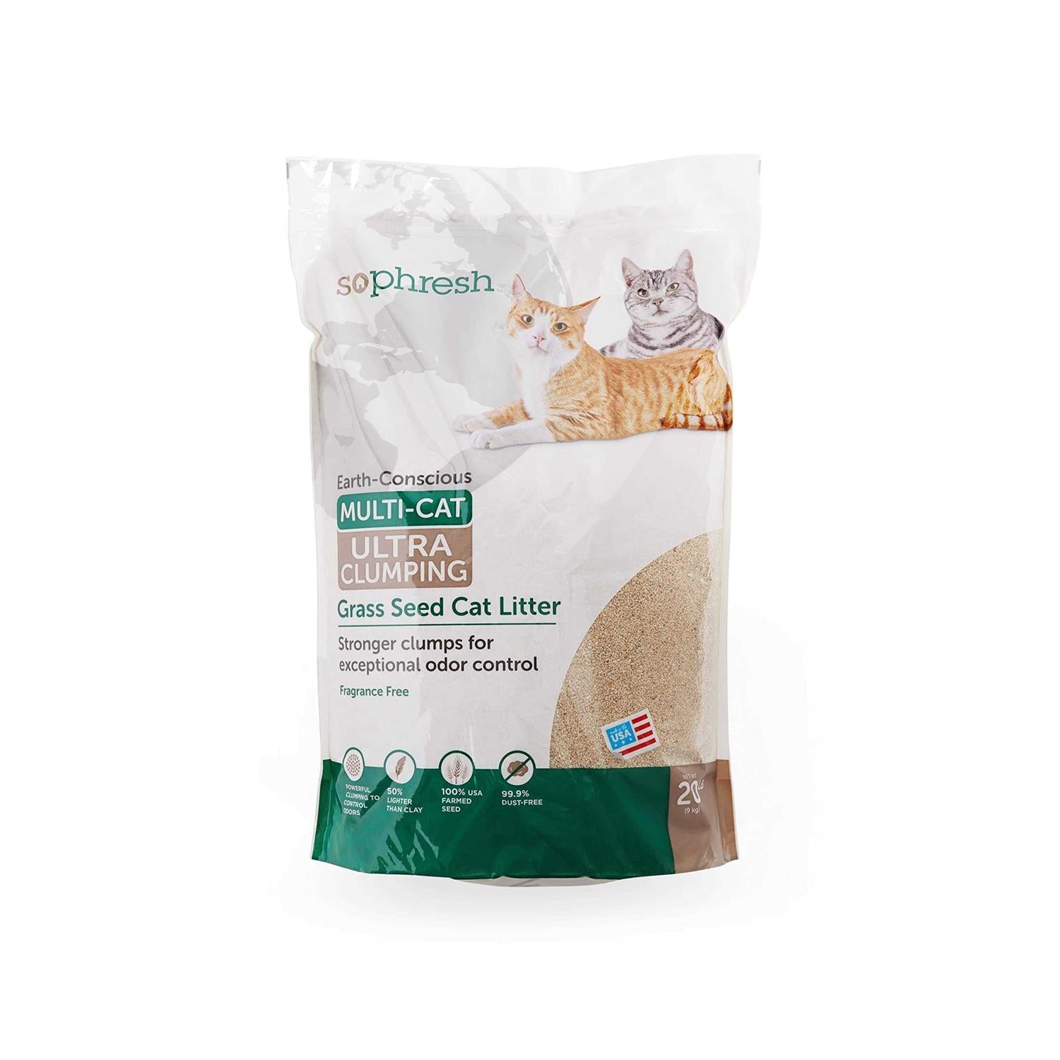 Unscented Grass Seed Cat Litter C55854