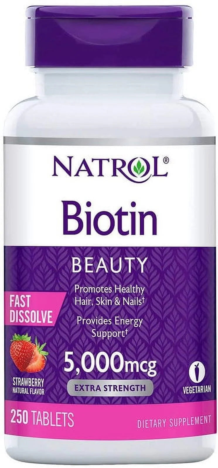 5,000 mcg Strawberry Flavor Fast Dissolve Tablets G818937
