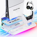 PS5 Stand with Dual Controller Charger and 3 Level Fan V9745