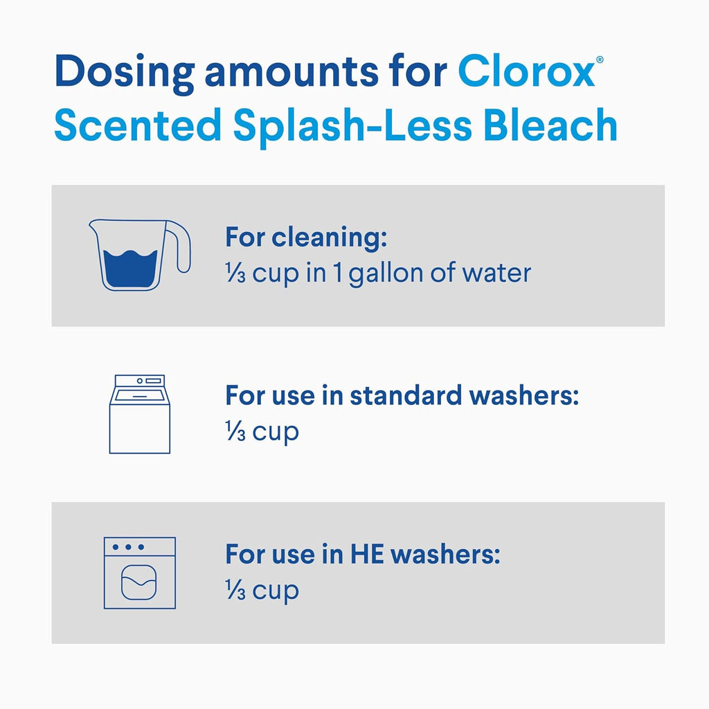 Concentrated Bleach, Clean Linen, 77 Ounce Bottle X4522