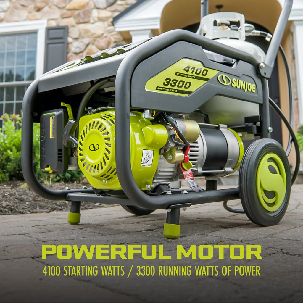 Portable Propane Generator with Cover U164