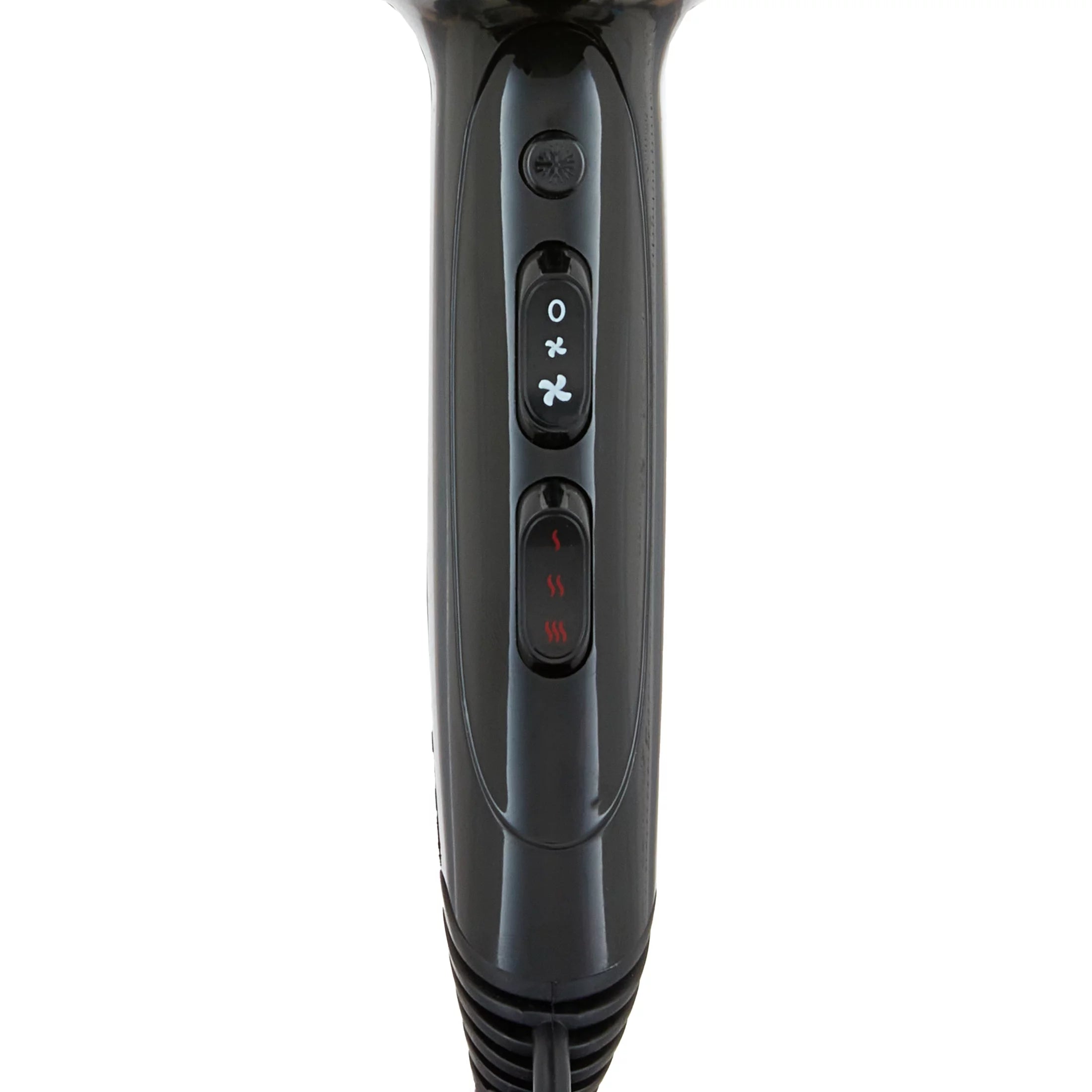 Black 1875W Pro Hair Dryer with Concentrator and Diffuser W5683
