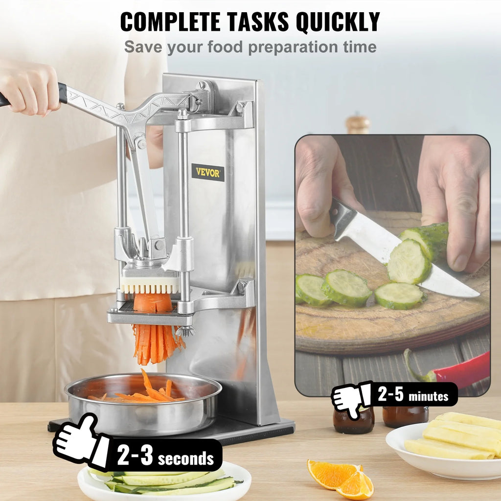 Commercial Vegetable Dicer French Fry Cutter with 4 Blades T849