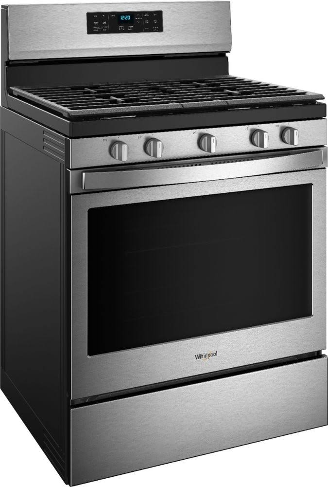 Stainless Steel Freestanding Gas Range 5 cu ft I599575