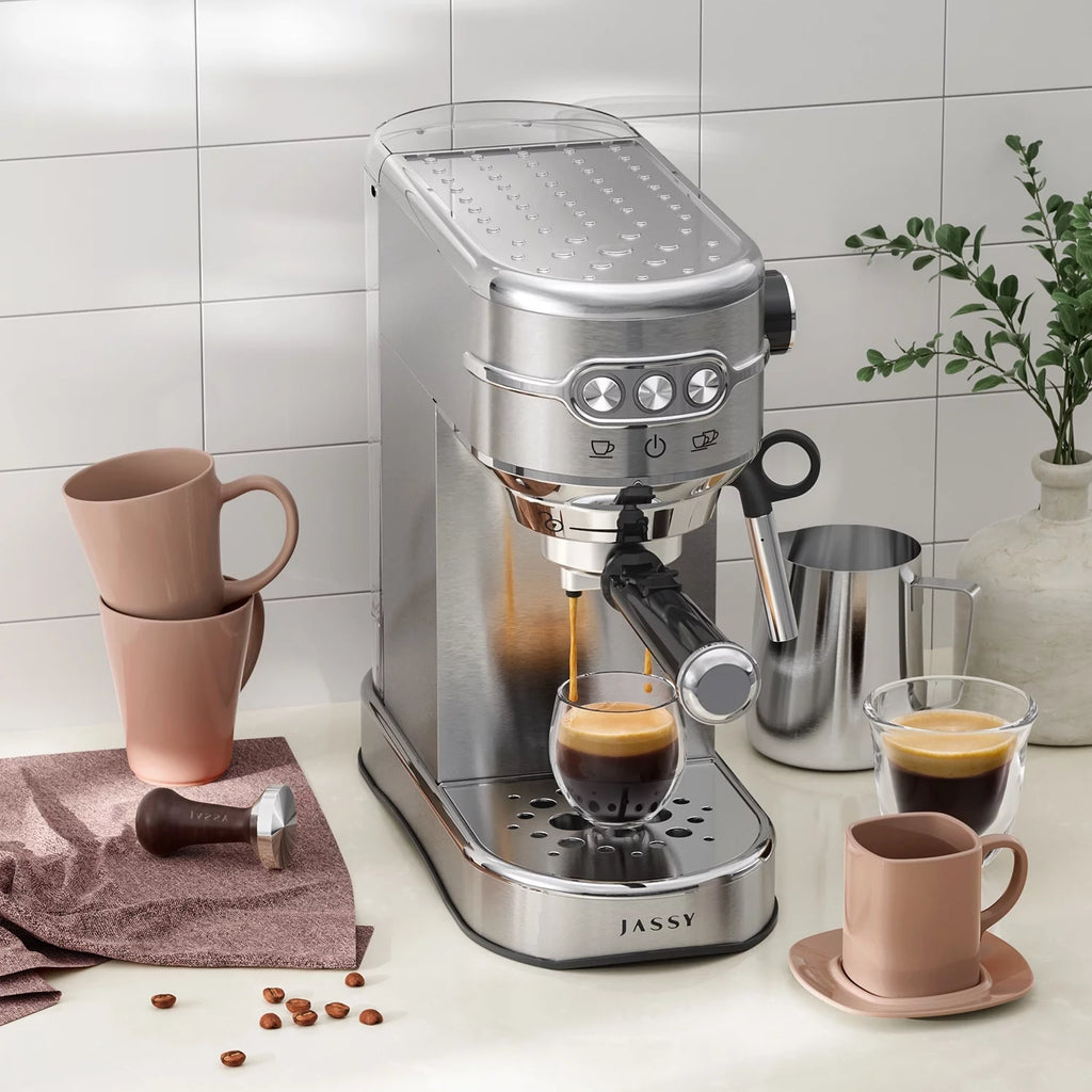 20 Bar Espresso Coffee Maker with Milk Frother Q632074