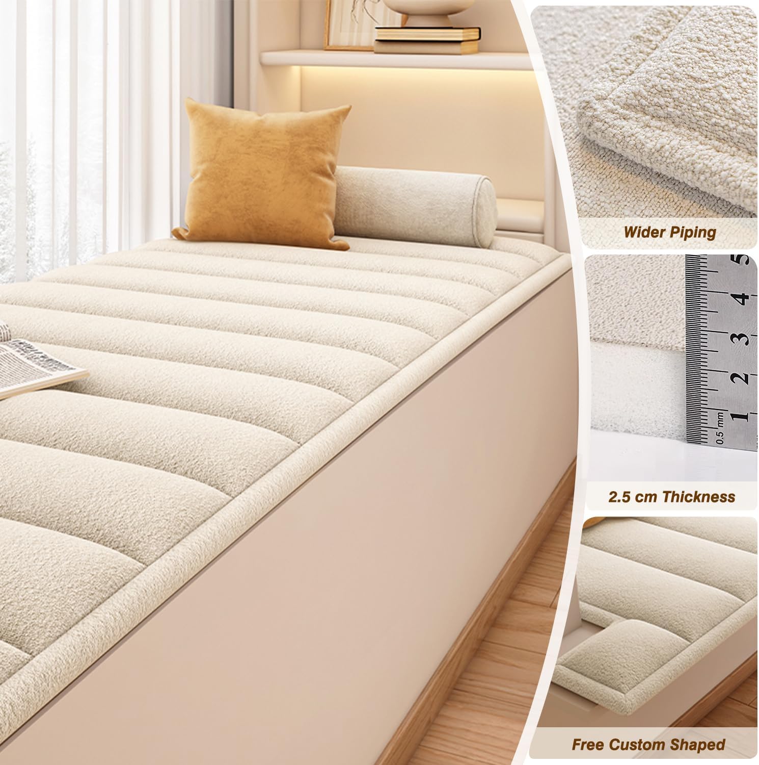 Reversible Window Bench Cushion W903