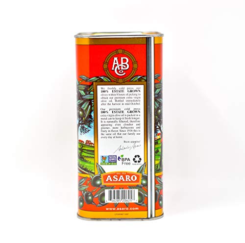 Extra Virgin Olive Oil - First Cold Pressed - 101 oz Tin K771