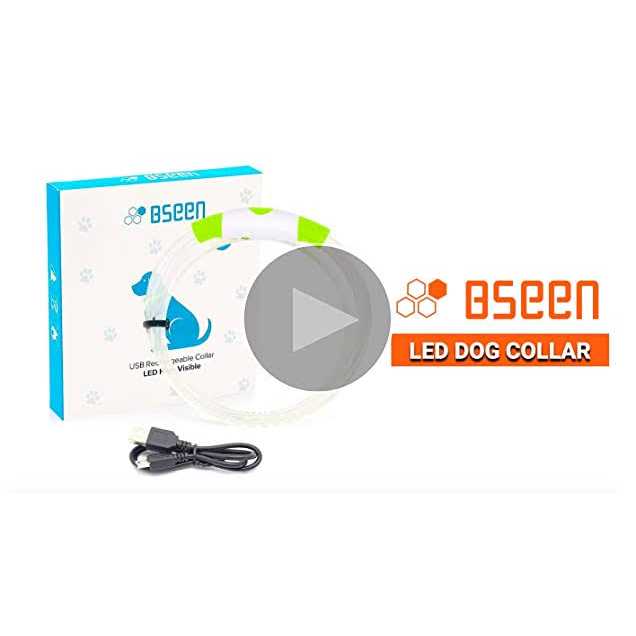 Rechargeable LED Dog Collar K889908