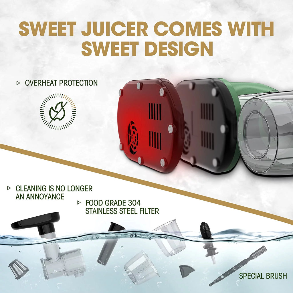 Slow Masticating Cold Press Juicer W32382
