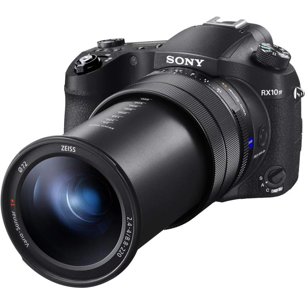 Sony Cyber-Shot Camera with Soft Bag, Tripod, Additional Battery, 64GB Memory Card, Card Reader Z833063