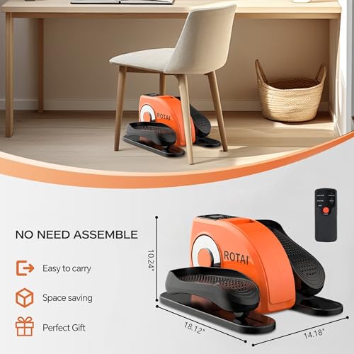 Electric Seated Leg Foot Pedal Exerciser with Remote and LCD Monitor B846