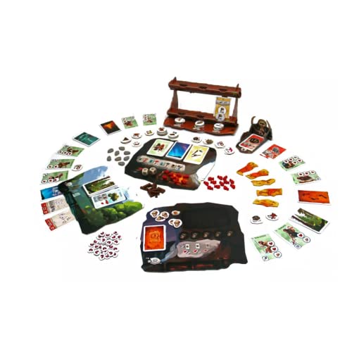 Cooperative Board Game for 2-4 Players, Ages 10+, 45-60 Minute Playtime I428