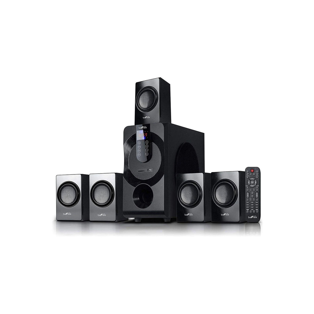 Black 5.1 Channel Bluetooth Surround Sound Speaker System T330