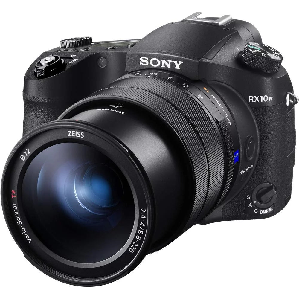 Sony Cyber-Shot Camera with Soft Bag, Tripod, Additional Battery, 64GB Memory Card, Card Reader Z833063