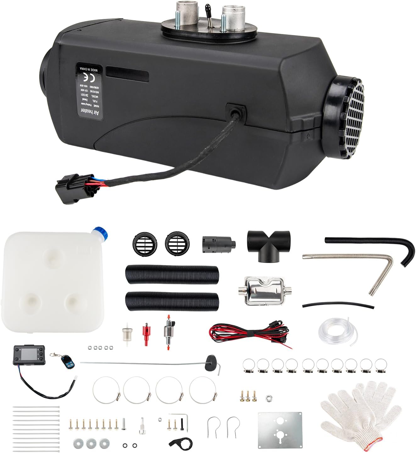 12V 5KW Black Diesel Air Heater B540