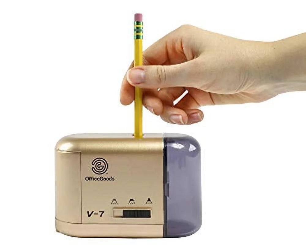 Gold Electric Pencil Sharpener S555224