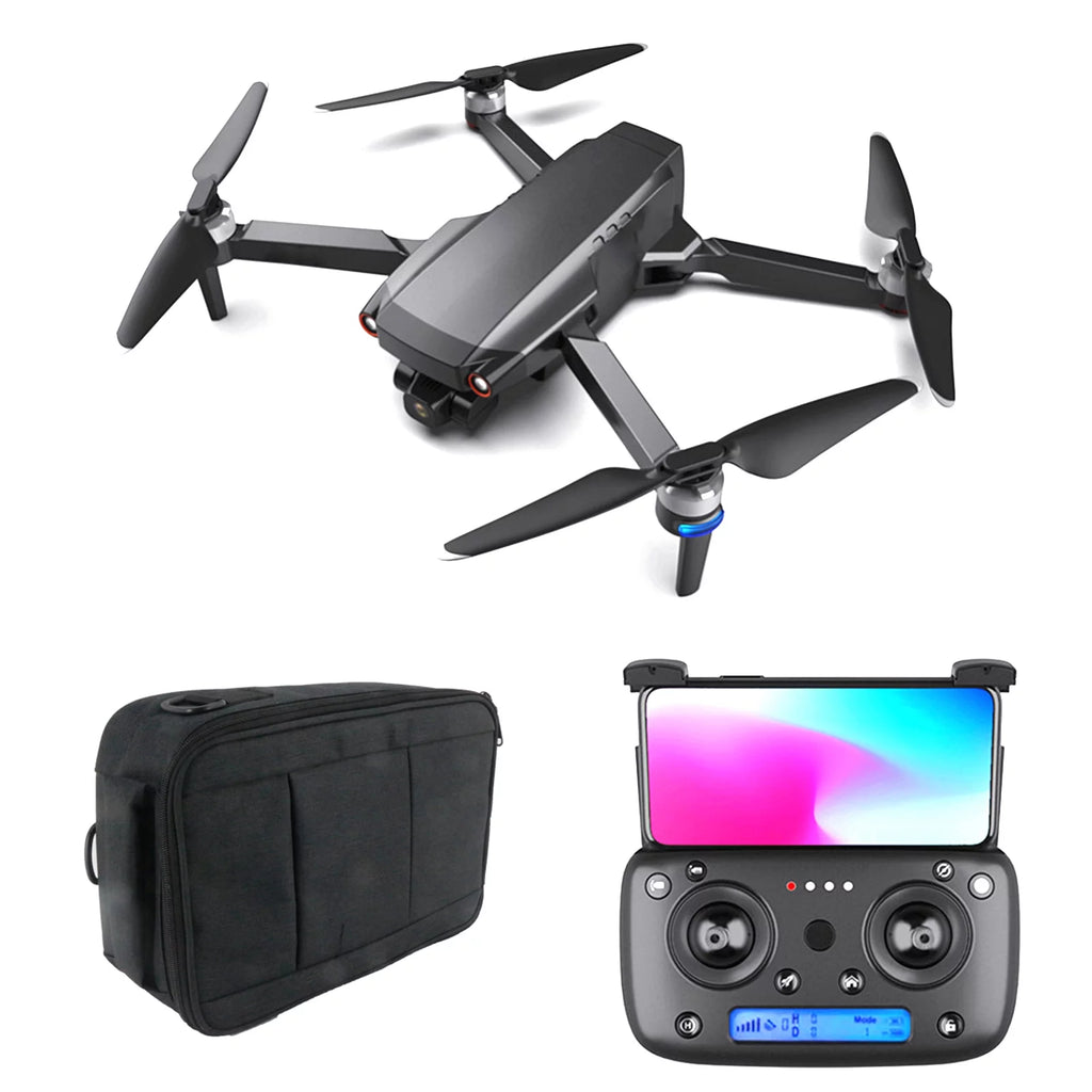 4K 5G Wifi 3-Gimbal Brushless Quadcopter Drone with Storage Bag U3962