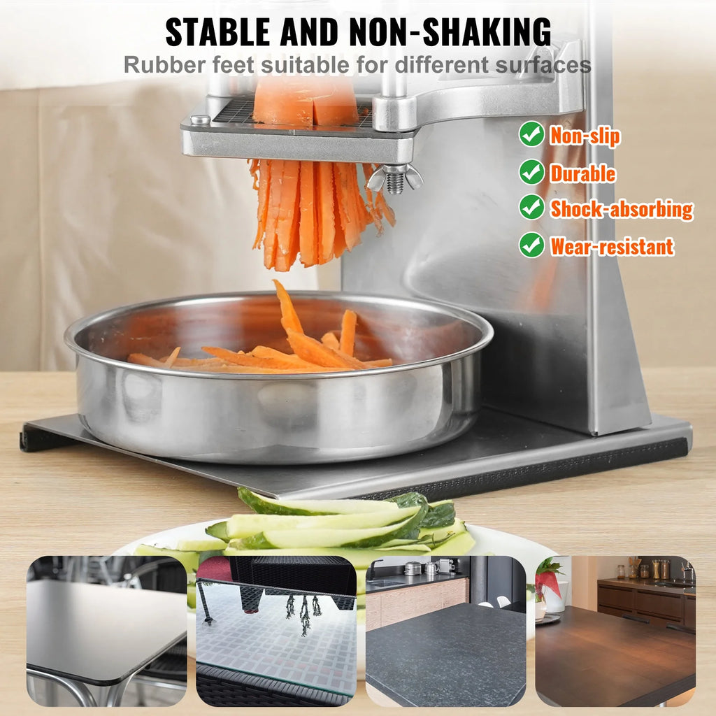 Commercial Vegetable Dicer French Fry Cutter with 4 Blades T849
