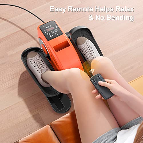 Electric Seated Leg Foot Pedal Exerciser with Remote and LCD Monitor B846