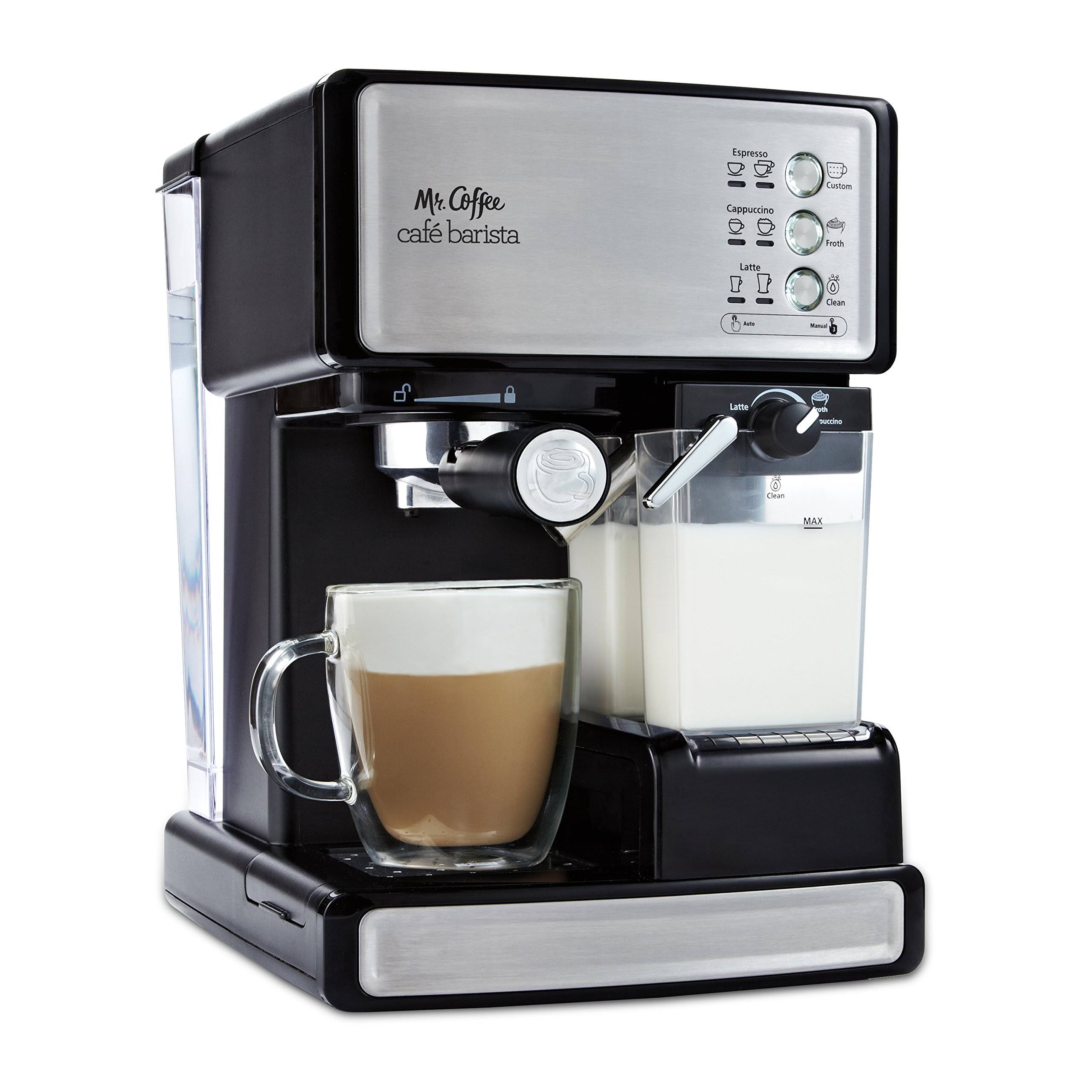 Silver Espresso and Cappuccino Maker M1428