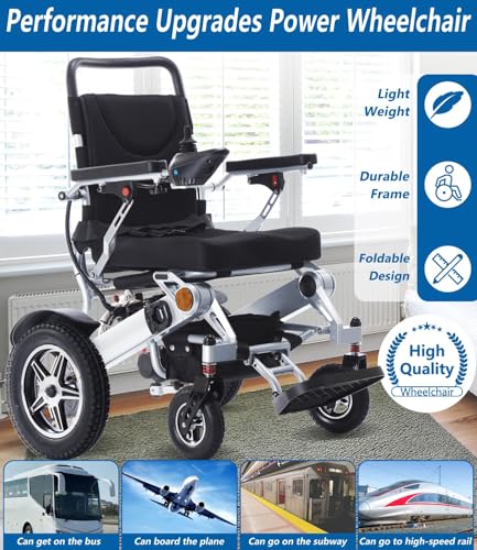 Foldable Reclining Electric Wheelchair E633