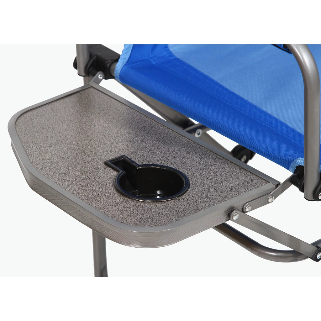 Outdoor Camping Folding Director's Chair with Side Table F9510